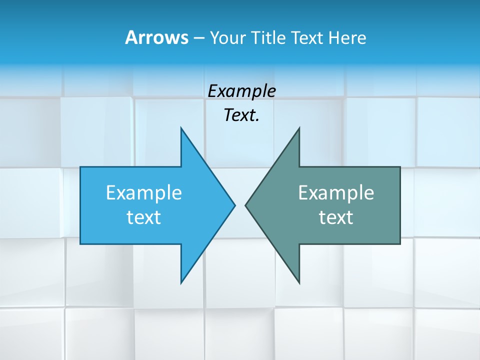 Abstract Cube Metropolis PowerPoint Template