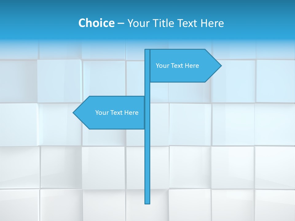 Abstract Cube Metropolis PowerPoint Template
