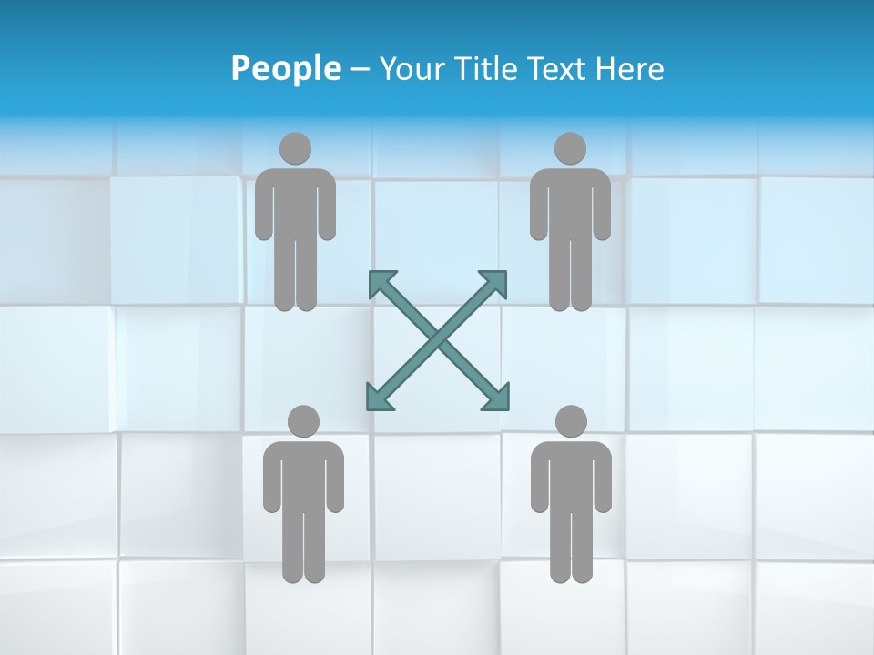 Abstract Cube Metropolis PowerPoint Template