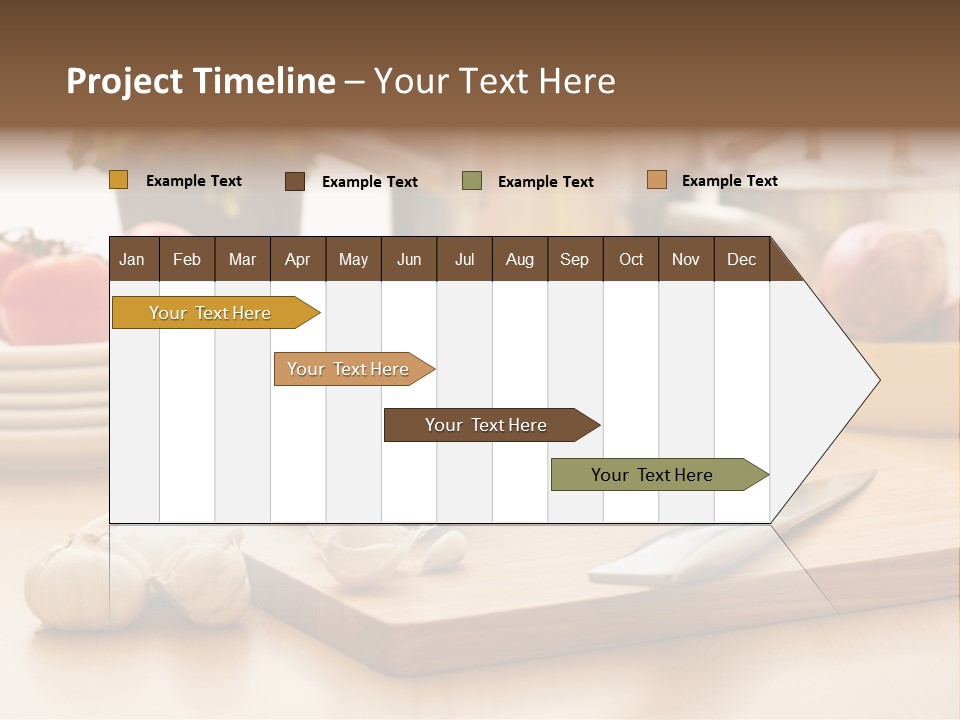 A Wooden Cutting Board Topped With Lots Of Vegetables PowerPoint Template