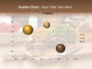 A Wooden Cutting Board Topped With Lots Of Vegetables PowerPoint Template