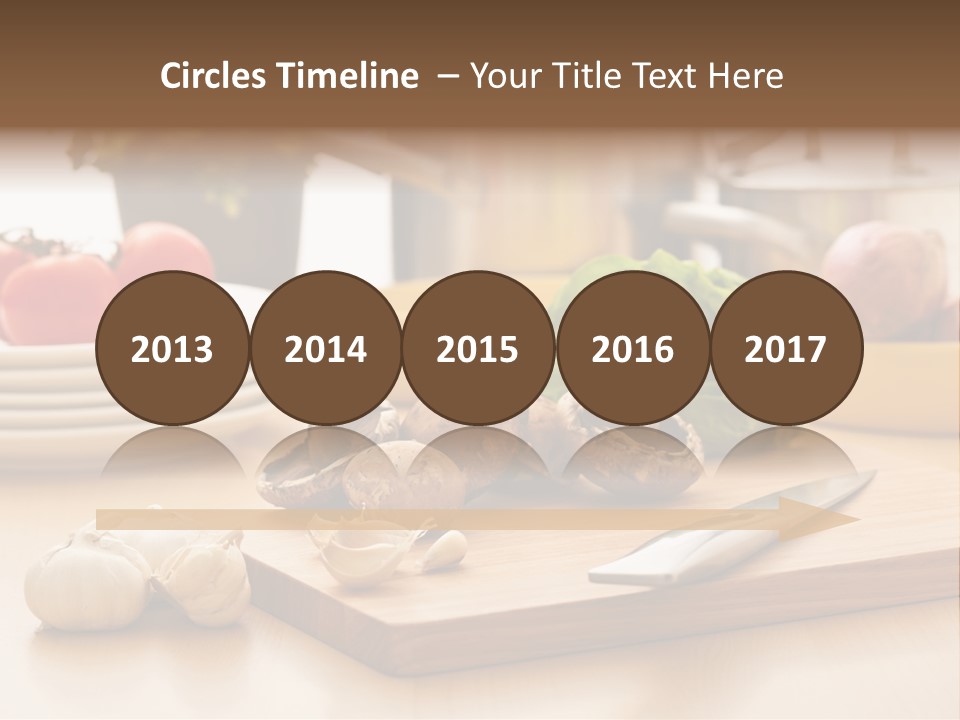 A Wooden Cutting Board Topped With Lots Of Vegetables PowerPoint Template