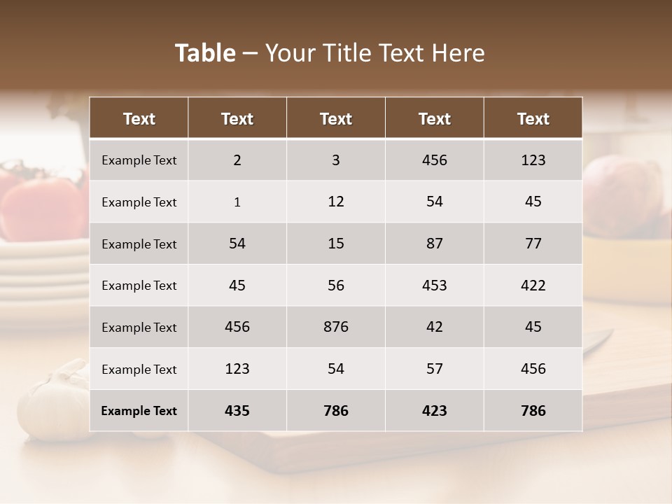 A Wooden Cutting Board Topped With Lots Of Vegetables PowerPoint Template