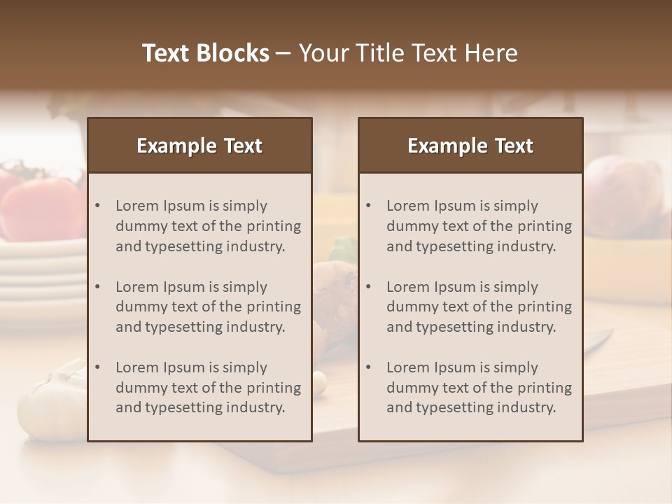A Wooden Cutting Board Topped With Lots Of Vegetables PowerPoint Template