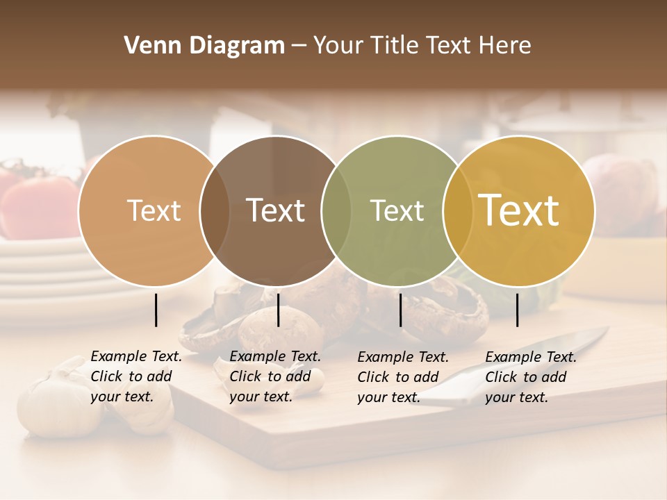 A Wooden Cutting Board Topped With Lots Of Vegetables PowerPoint Template