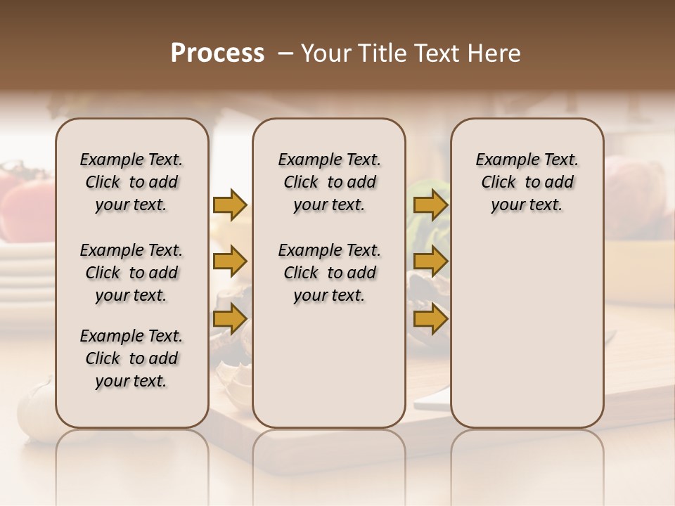 A Wooden Cutting Board Topped With Lots Of Vegetables PowerPoint Template
