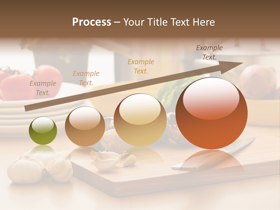 A Wooden Cutting Board Topped With Lots Of Vegetables PowerPoint Template