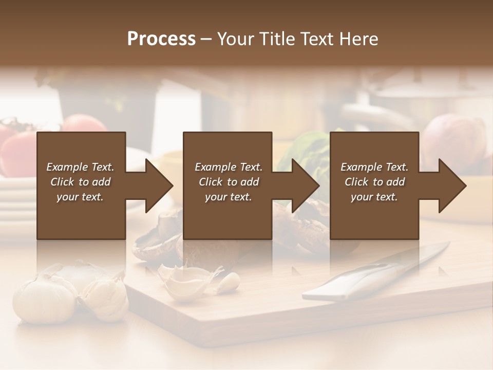 A Wooden Cutting Board Topped With Lots Of Vegetables PowerPoint Template