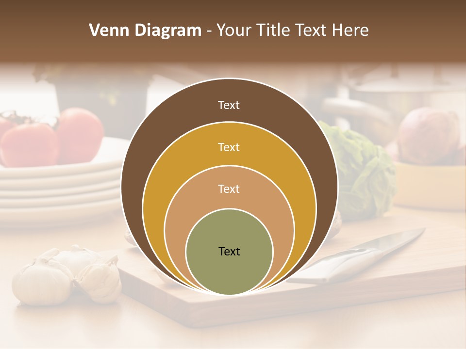 A Wooden Cutting Board Topped With Lots Of Vegetables PowerPoint Template