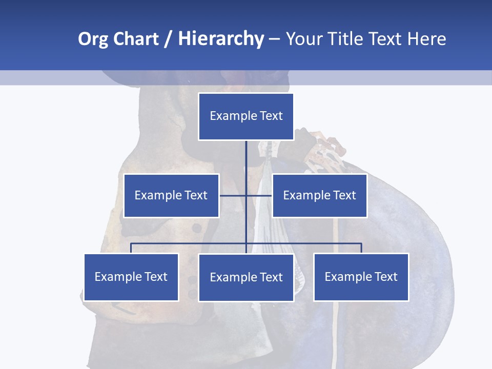 Steps Europe Blue PowerPoint Template