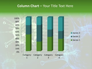 Green Virus Organism Russian Influenza Molecular PowerPoint Template