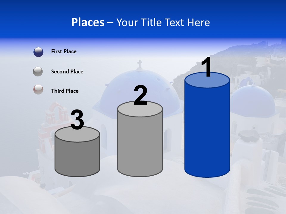 Cross Island Sea PowerPoint Template