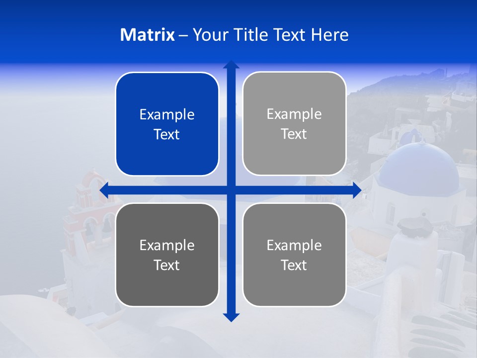 Cross Island Sea PowerPoint Template
