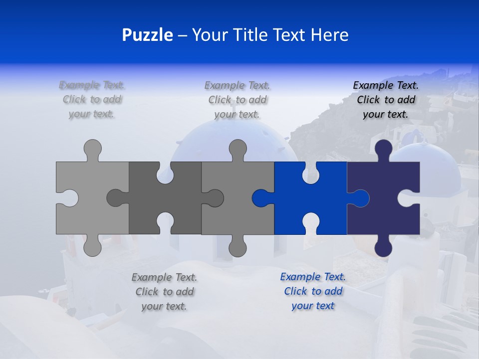 Cross Island Sea PowerPoint Template