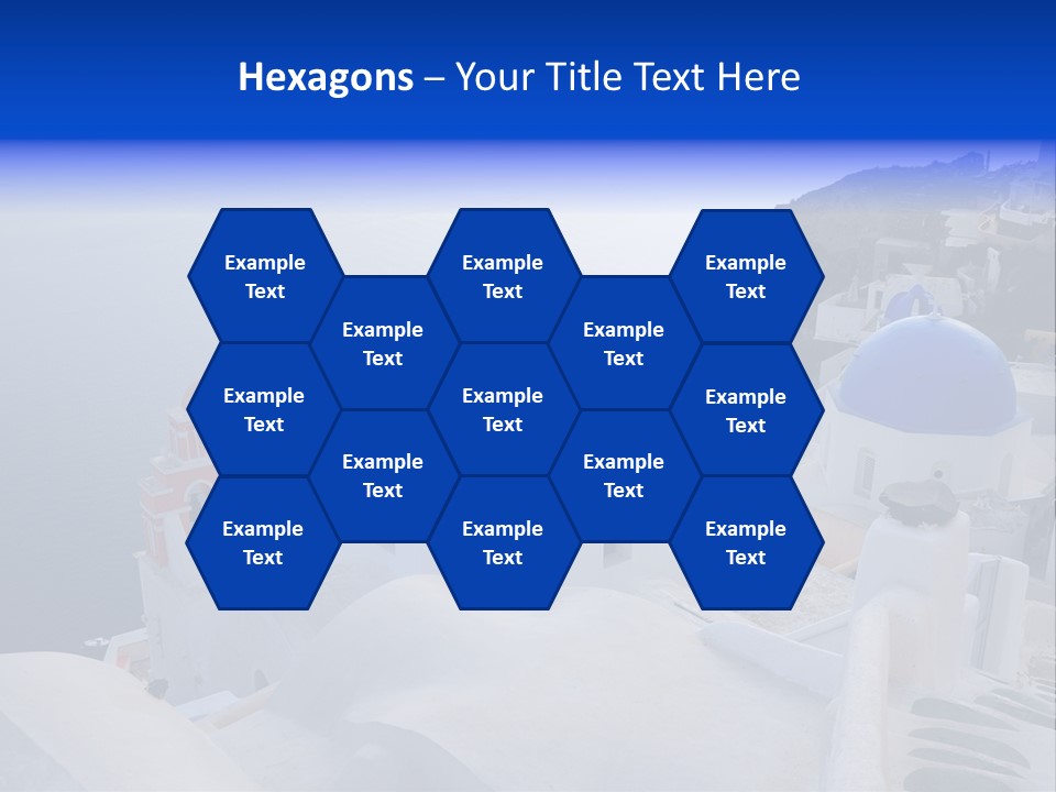 Cross Island Sea PowerPoint Template