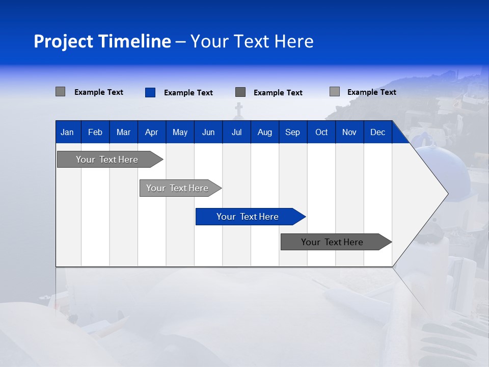Cross Island Sea PowerPoint Template