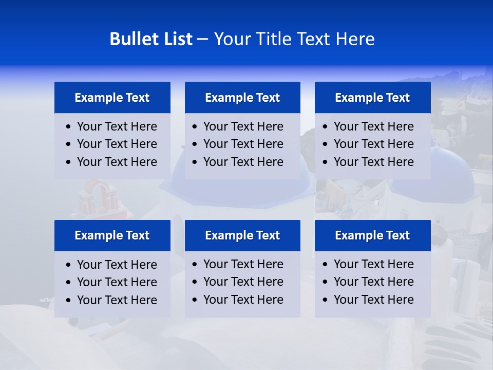 Cross Island Sea PowerPoint Template