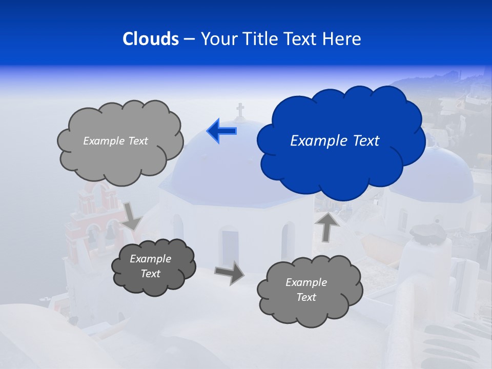 Cross Island Sea PowerPoint Template