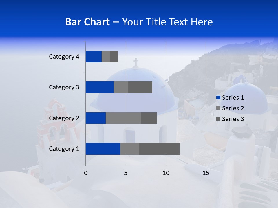 Cross Island Sea PowerPoint Template