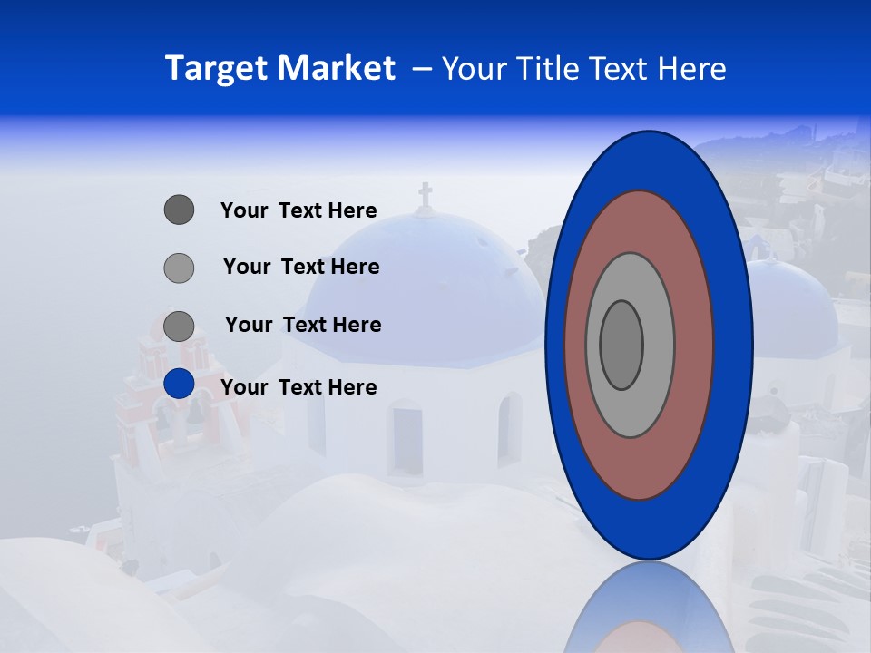 Cross Island Sea PowerPoint Template