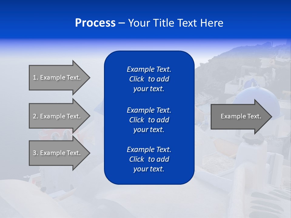 Cross Island Sea PowerPoint Template