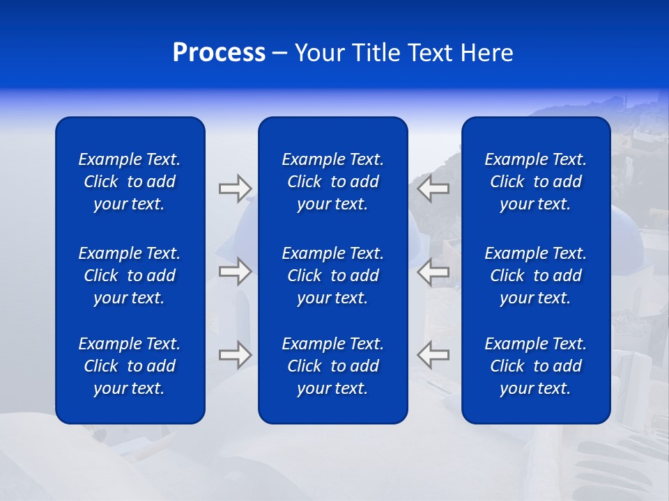 Cross Island Sea PowerPoint Template