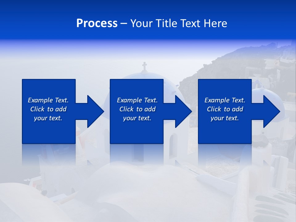 Cross Island Sea PowerPoint Template