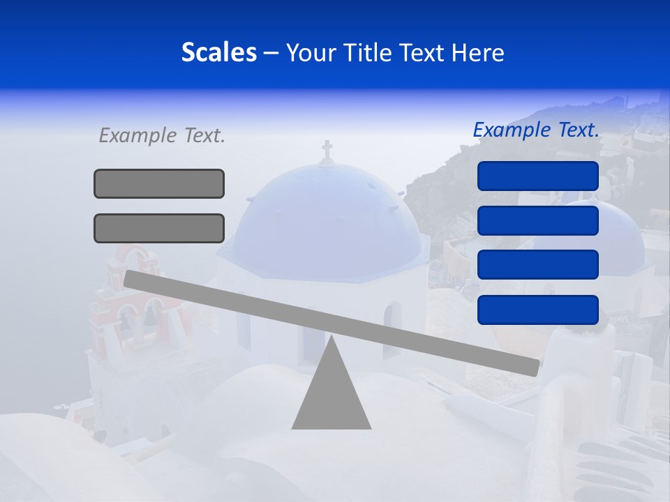 Cross Island Sea PowerPoint Template