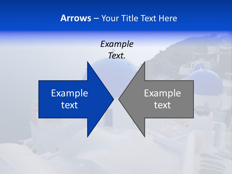 Cross Island Sea PowerPoint Template