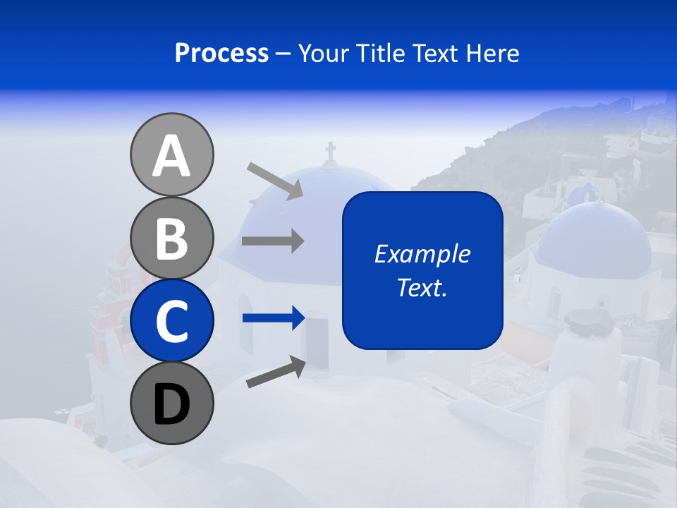 Cross Island Sea PowerPoint Template
