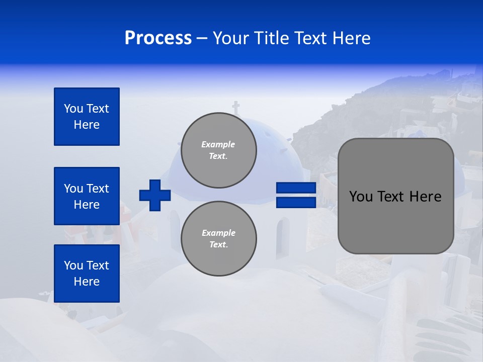 Cross Island Sea PowerPoint Template