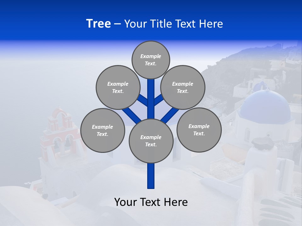 Cross Island Sea PowerPoint Template