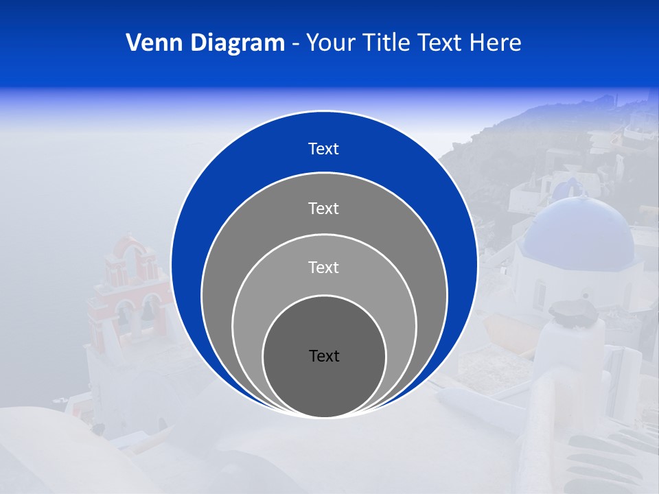 Cross Island Sea PowerPoint Template