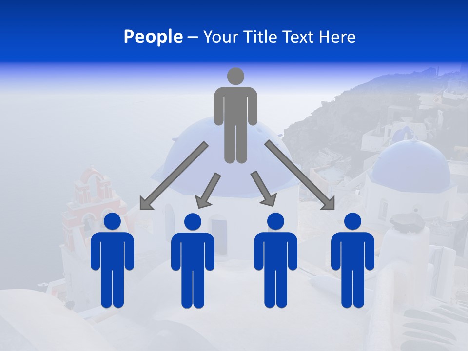 Cross Island Sea PowerPoint Template