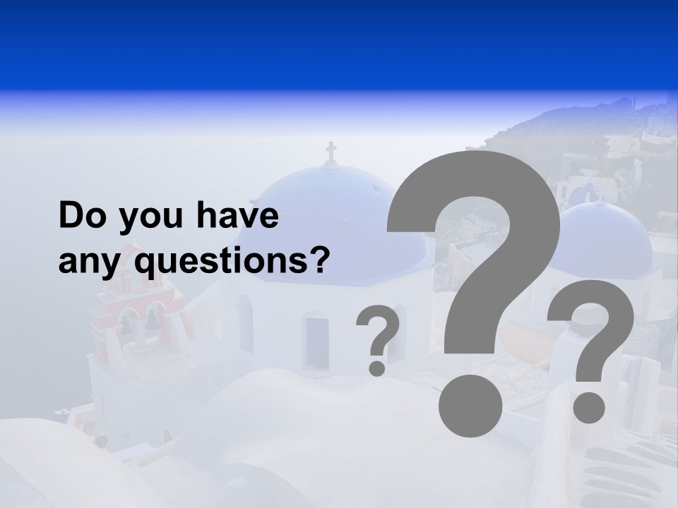 Cross Island Sea PowerPoint Template