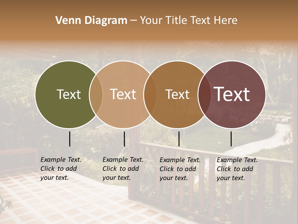 Terrace Nature Porch PowerPoint Template
