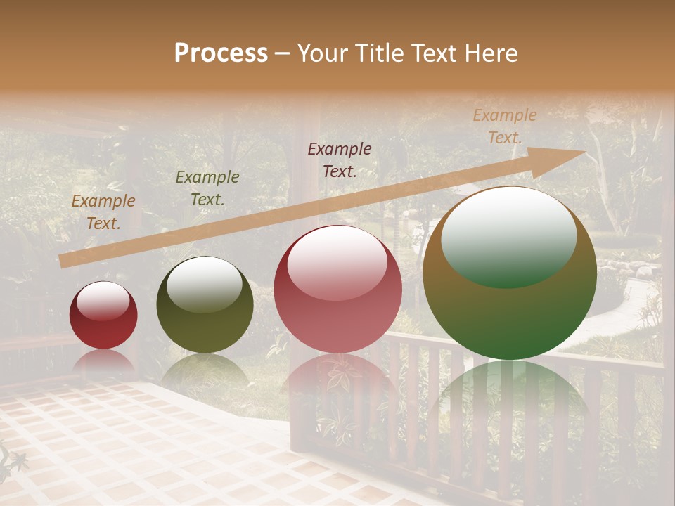 Terrace Nature Porch PowerPoint Template