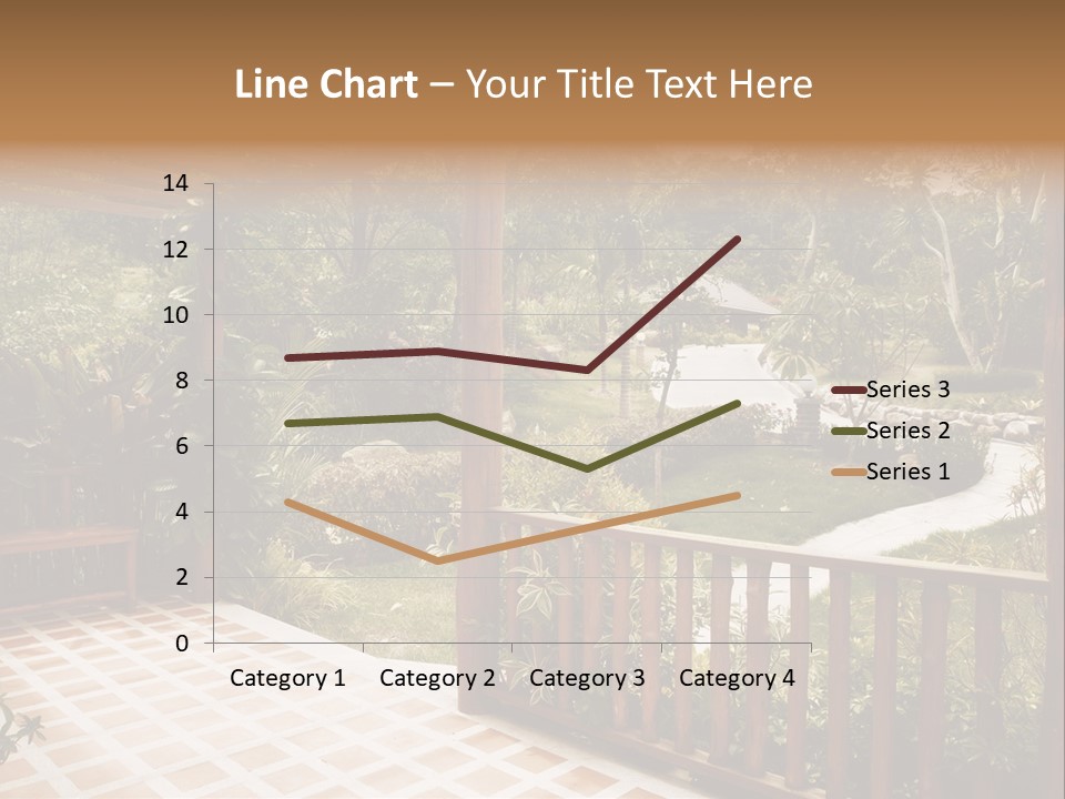 Terrace Nature Porch PowerPoint Template
