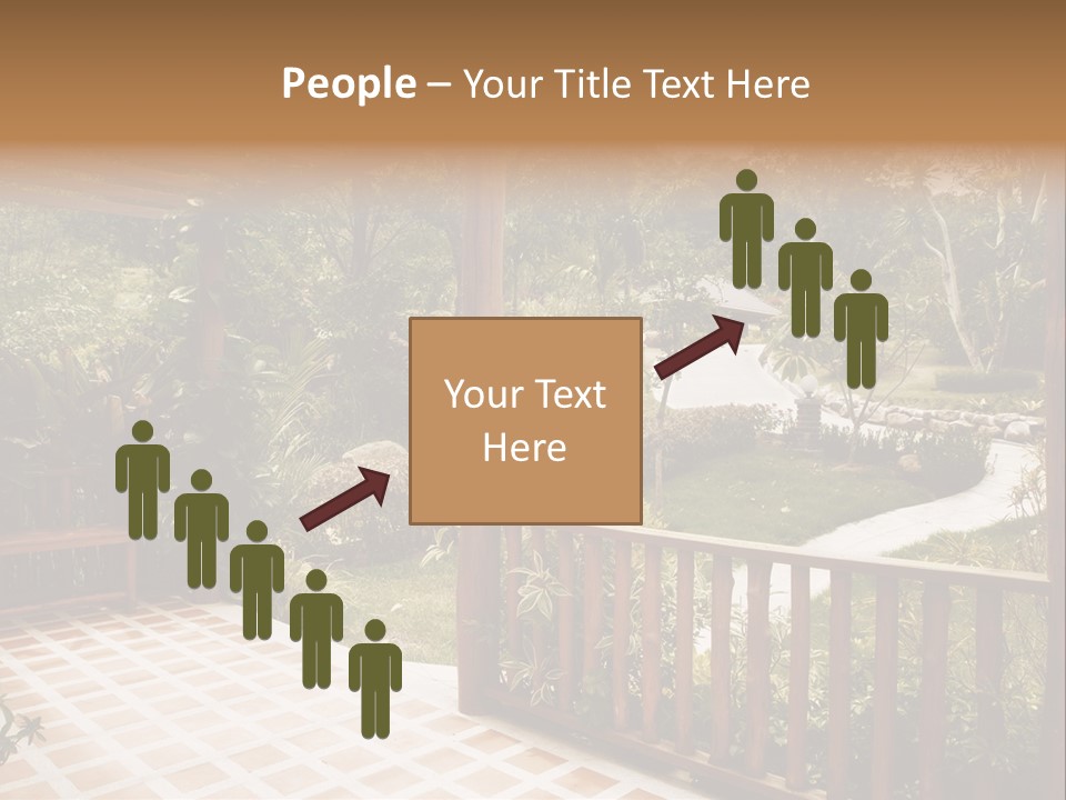 Terrace Nature Porch PowerPoint Template