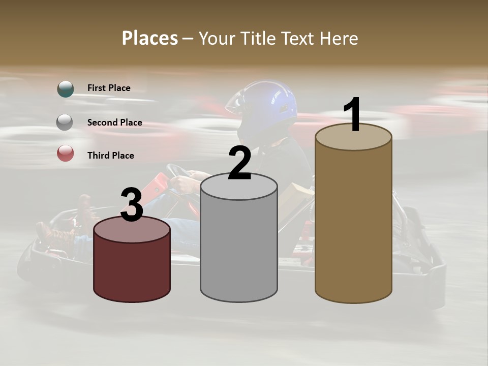 Leisure Race Car PowerPoint Template