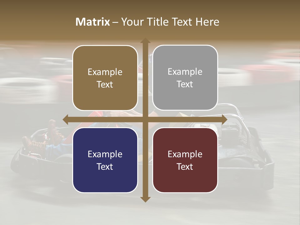 Leisure Race Car PowerPoint Template