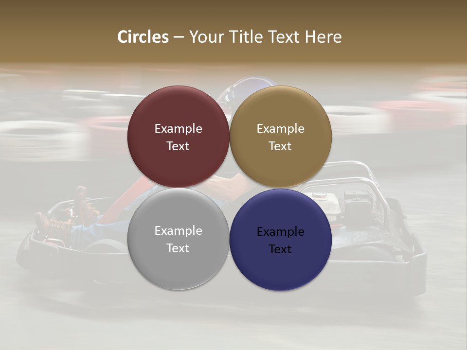 Leisure Race Car PowerPoint Template