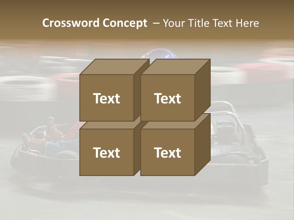 Leisure Race Car PowerPoint Template