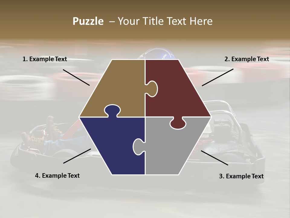 Leisure Race Car PowerPoint Template