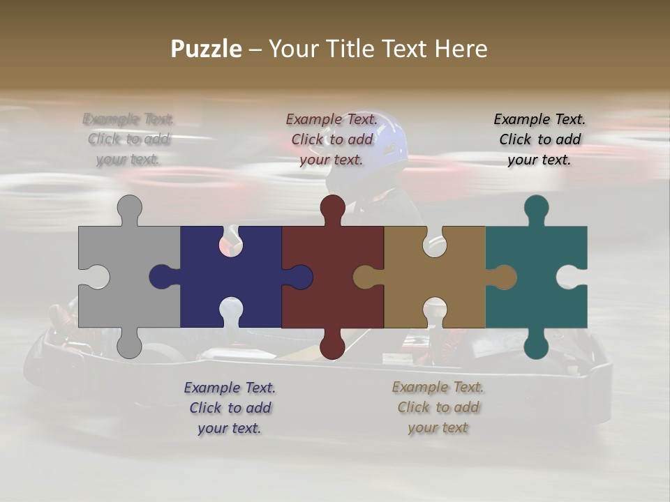 Leisure Race Car PowerPoint Template