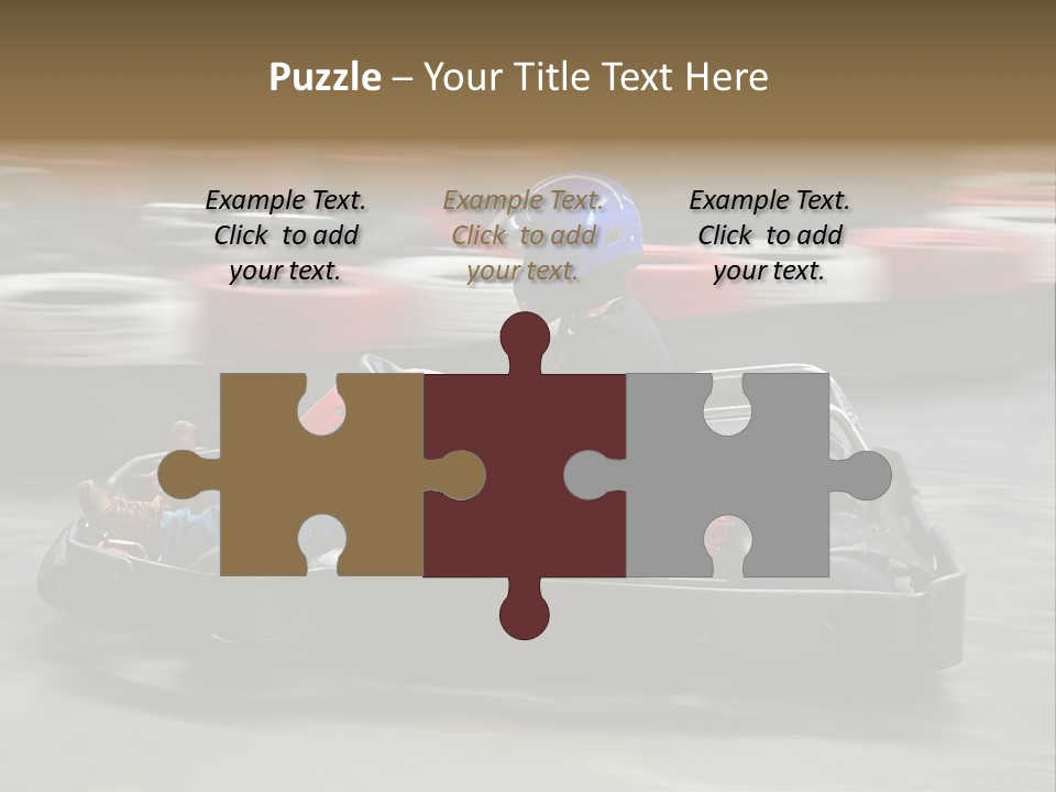 Leisure Race Car PowerPoint Template