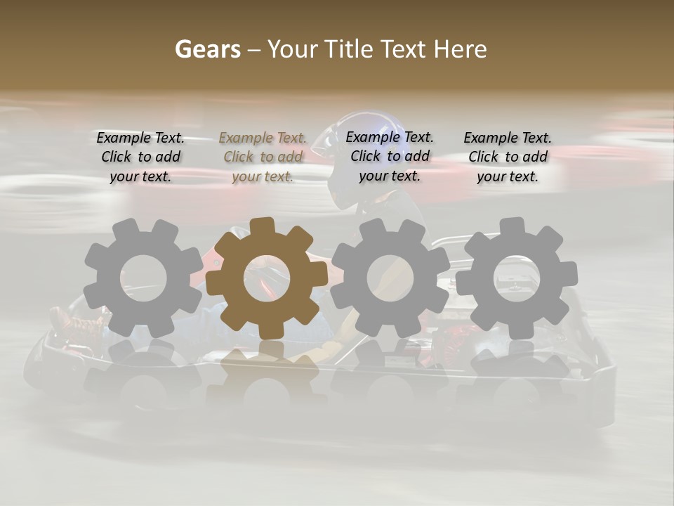Leisure Race Car PowerPoint Template