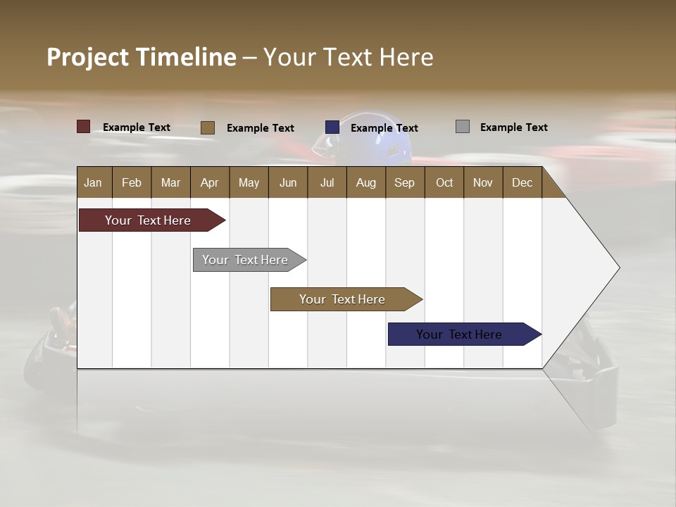 Leisure Race Car PowerPoint Template