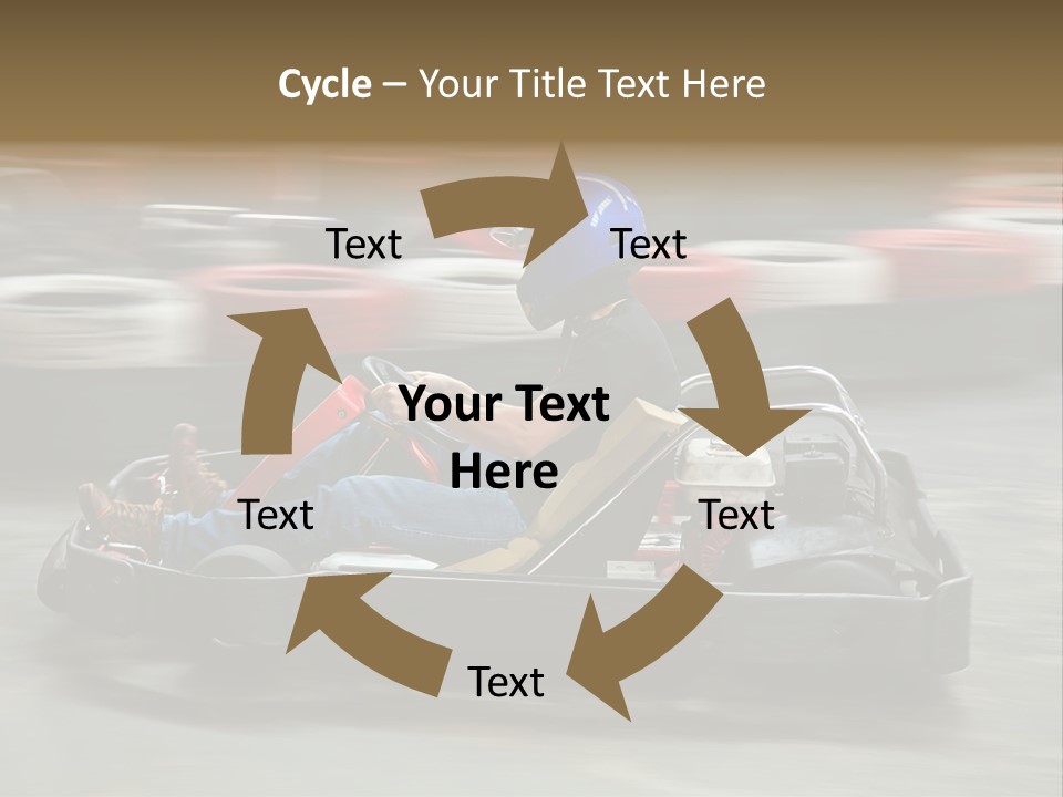 Leisure Race Car PowerPoint Template