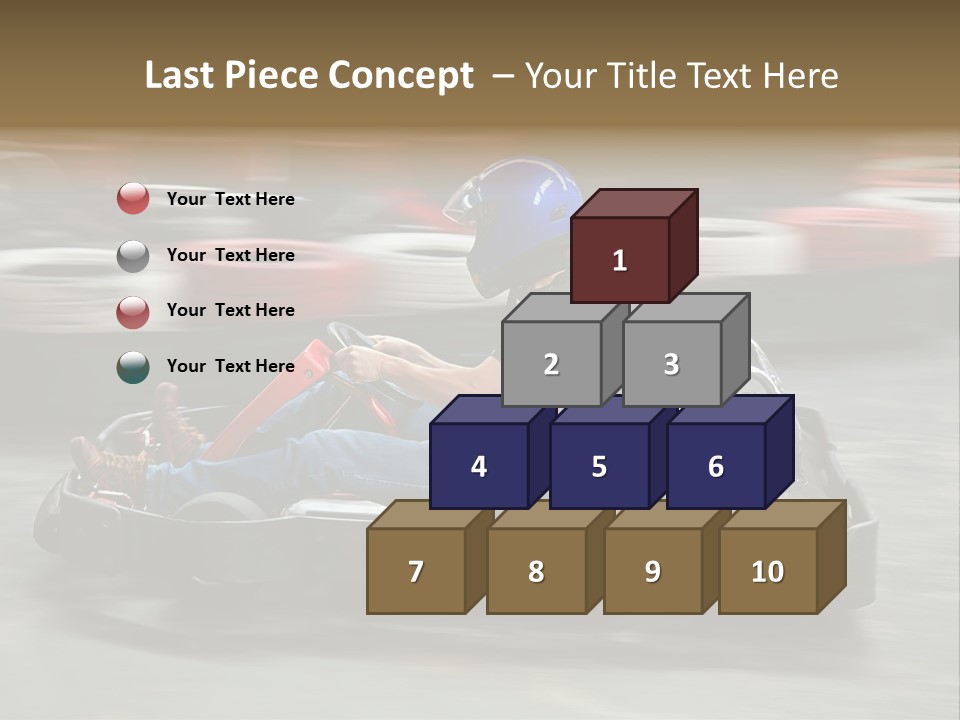 Leisure Race Car PowerPoint Template